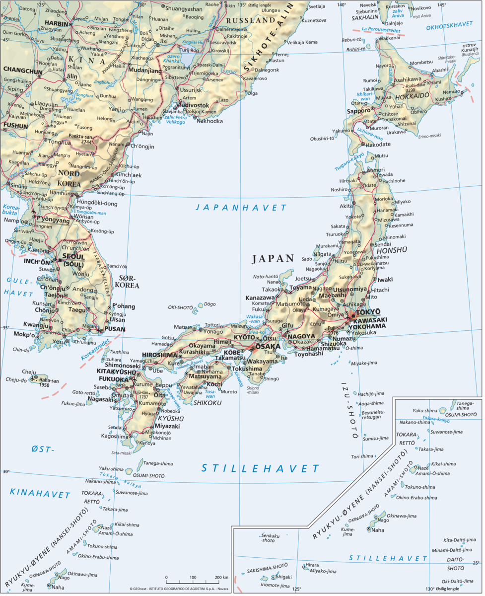 Japan (hovedkart)