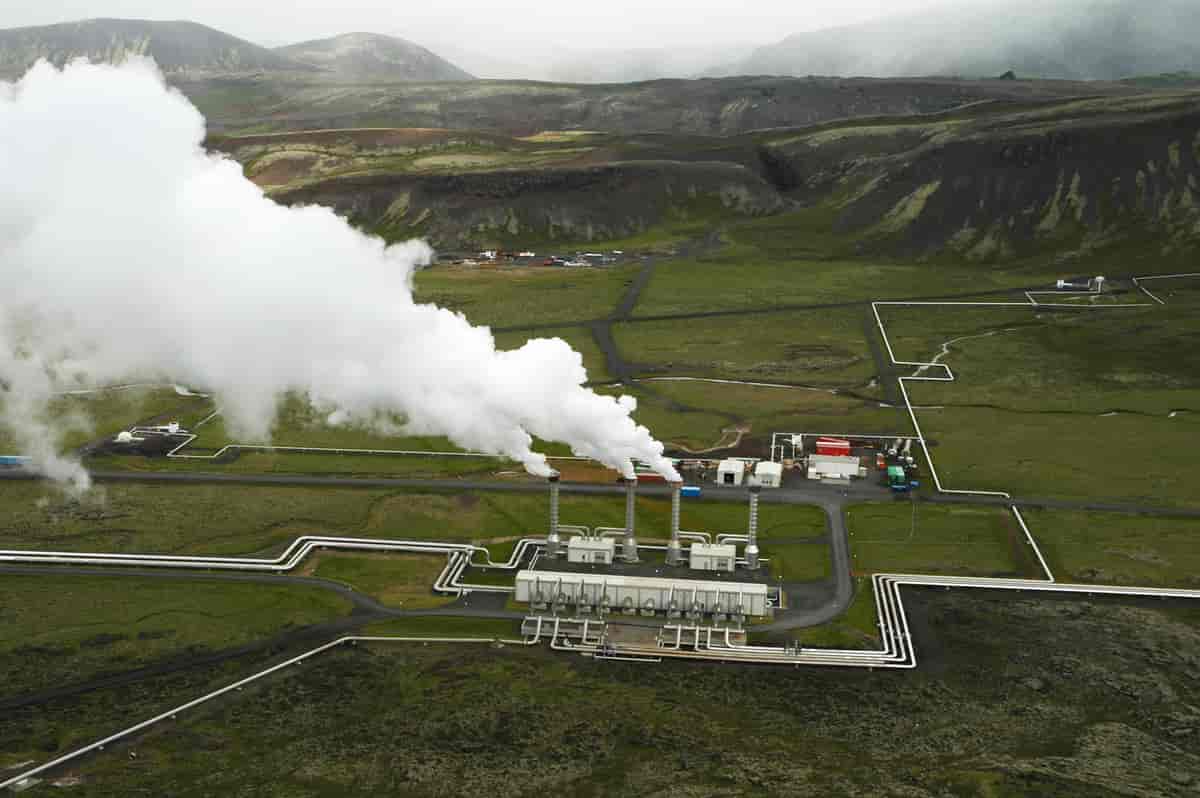 Geotermisk anlegg ved Nesjavellir, Island