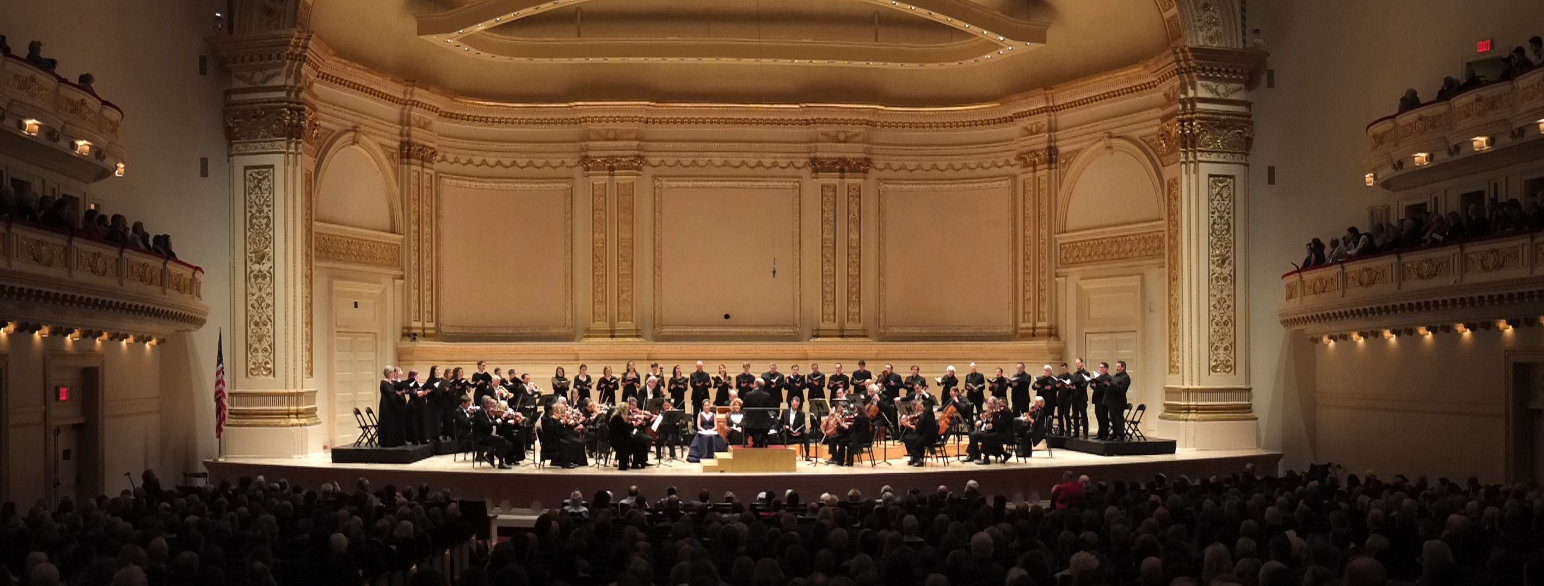 En messe av Haydn framføres i konserthuset Carnegie Hall i New York