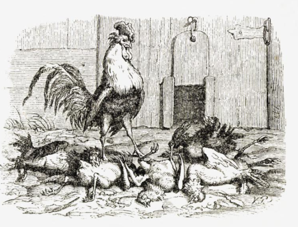 Illustrasjon til Det er ganske vist!, 1850-årene, hentet fra 1863-utgaven Eventyr og historier 2.