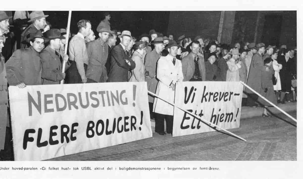Boligdemonstrasjon 1952