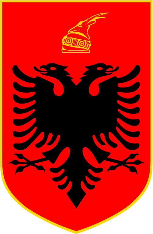 Albanias riksvåpen