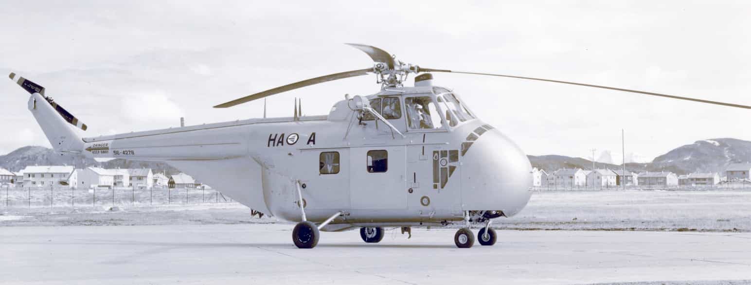 H-19 Chickasaw brukt av Luftforsvaret