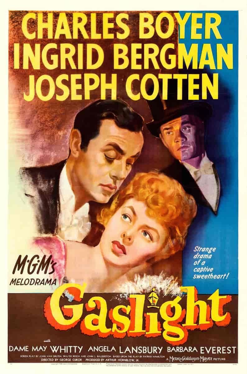 Plakat til filmen Gaslight