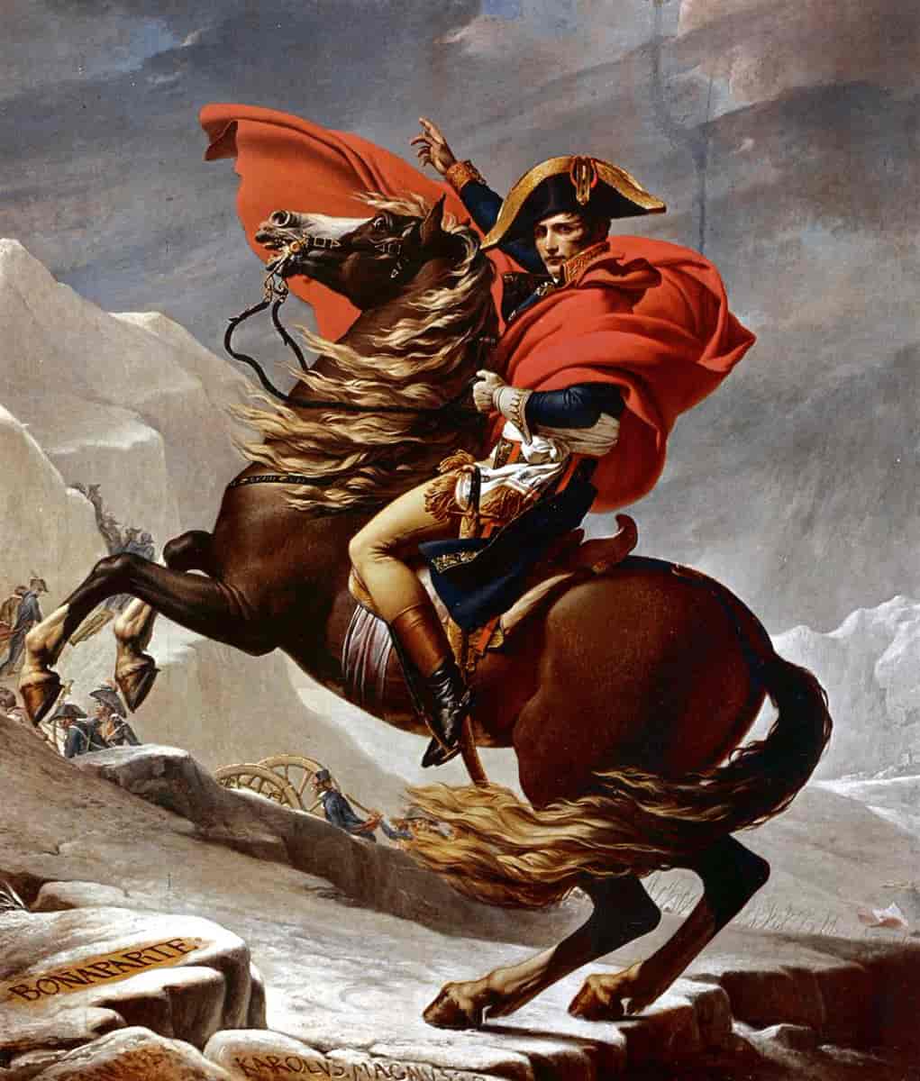 Napoleon i St. Bernhardpasset