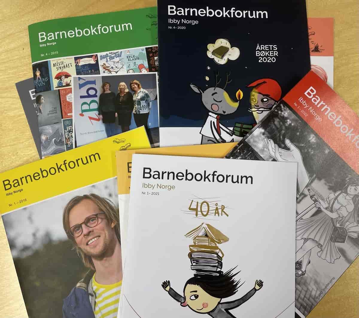 IBBY Norge gir ut bladet 'Barnebokforum'