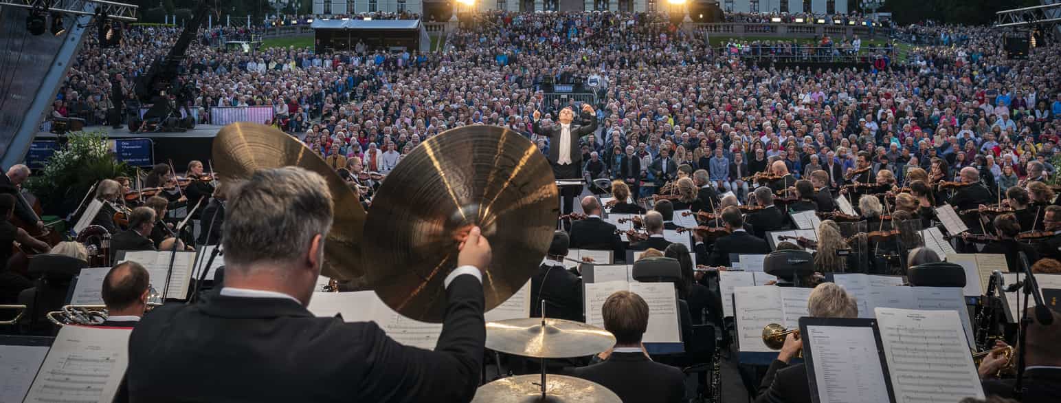 Festkonsert på Slottsplassen, Oslo, 15. august 2019