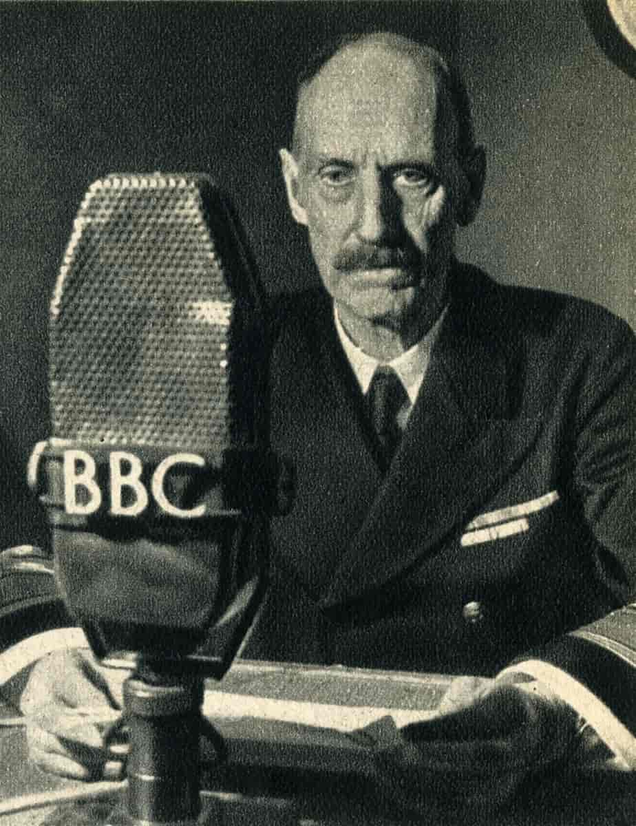 Kong Haakon taler i BBC radio
