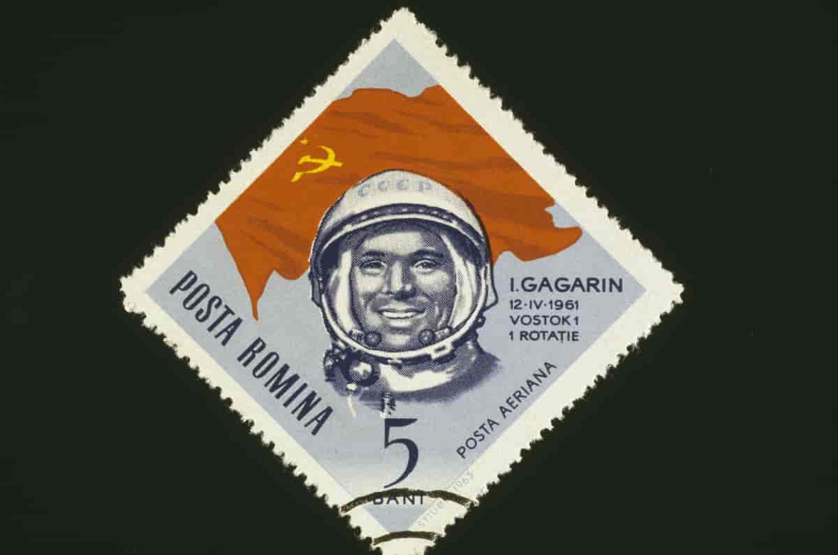 Frimerke av Jurij Gagarin
