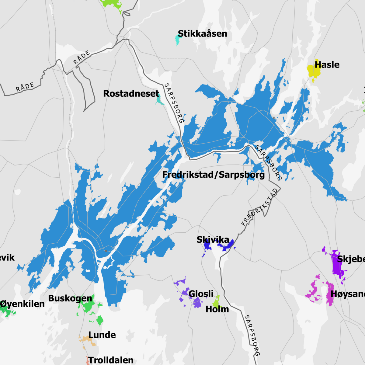 Fredrikstad og Sarpsborg tettsted
