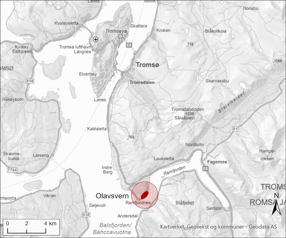 Olavsvern på Ramfjordnes.