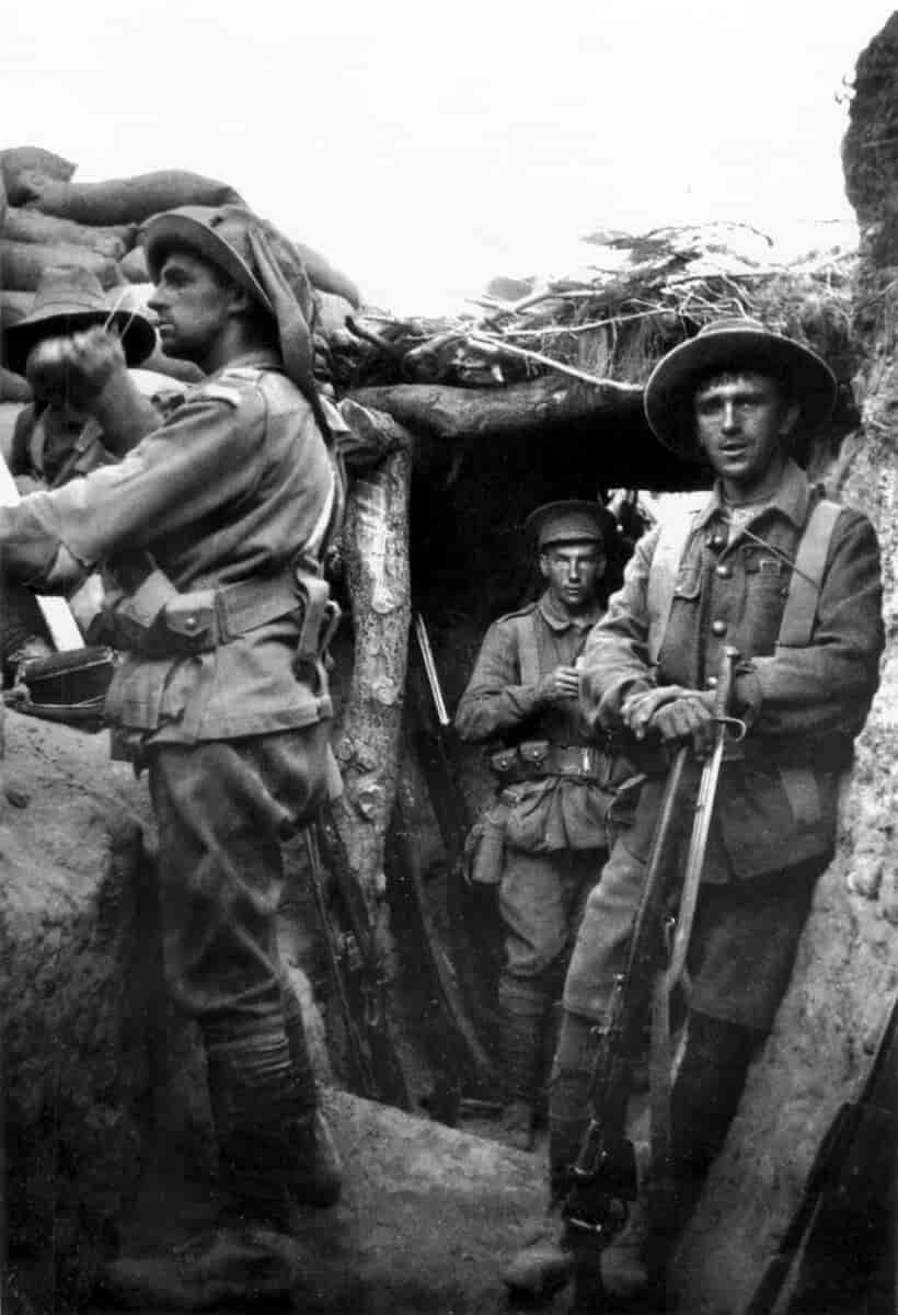 Australske soldater på Gallipoli
