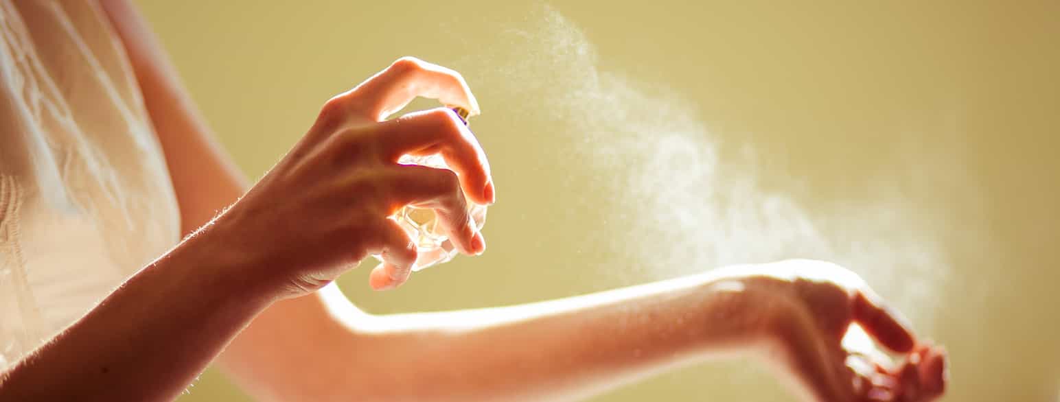 Parfymering av håndledd