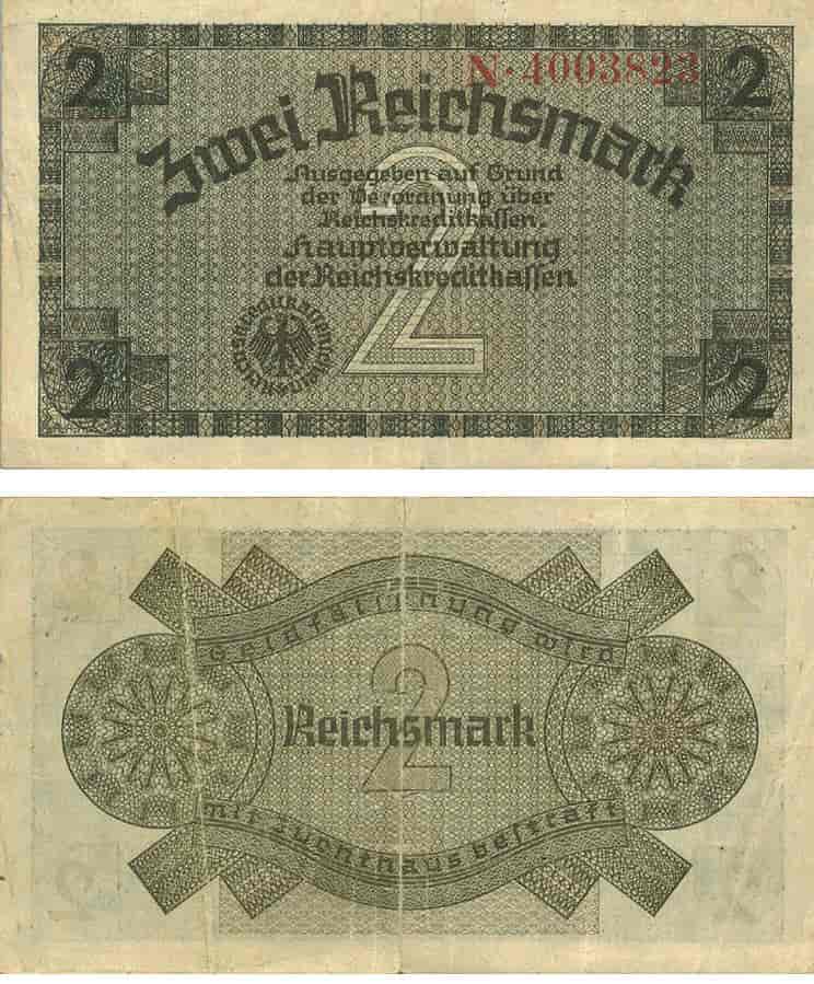 Reichskreditkassenschein 
