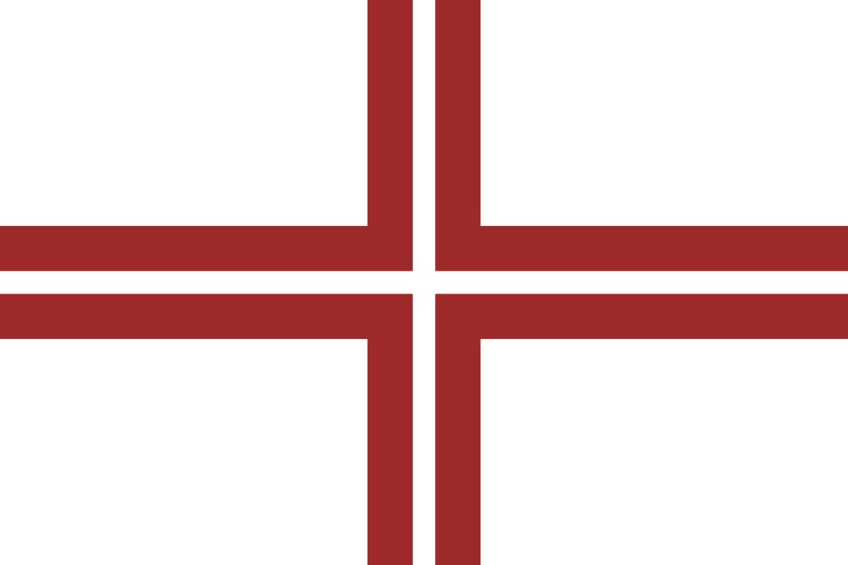 Latvias orlogsflagg