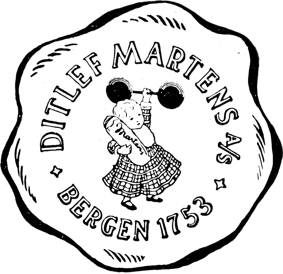 Logo for bakeriet, ca. 1970-tallet
