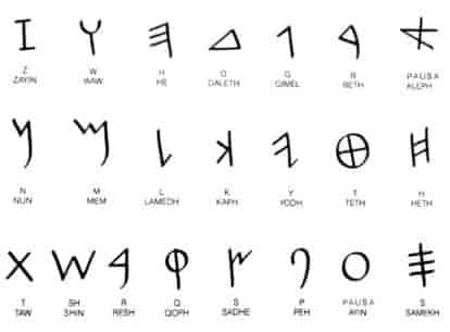 Fønikisk skrift
