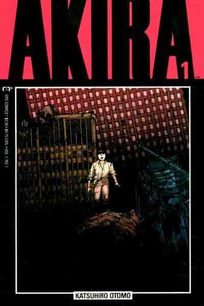Første nummer av den amerikanske utgaven av Akira, fra 1988.
