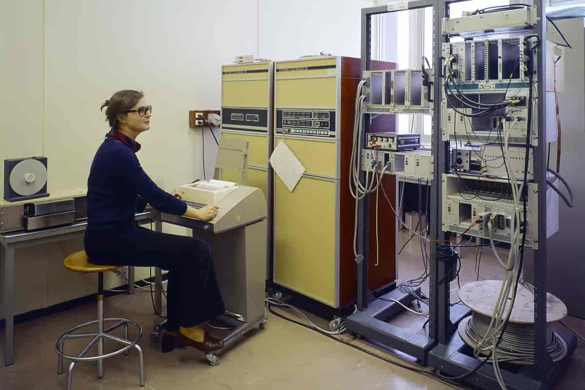 NORD-10-datamaskiner ved CERN, 1974