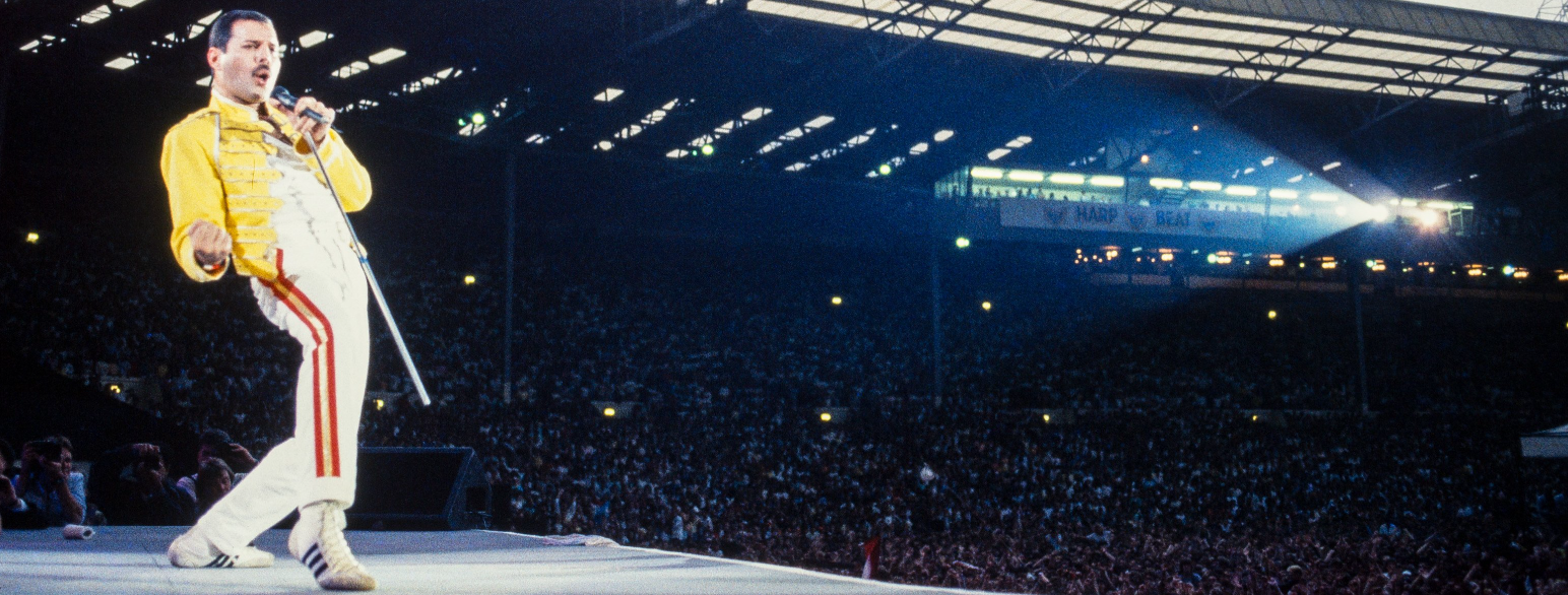 Queen på Wembley stadion i 1986