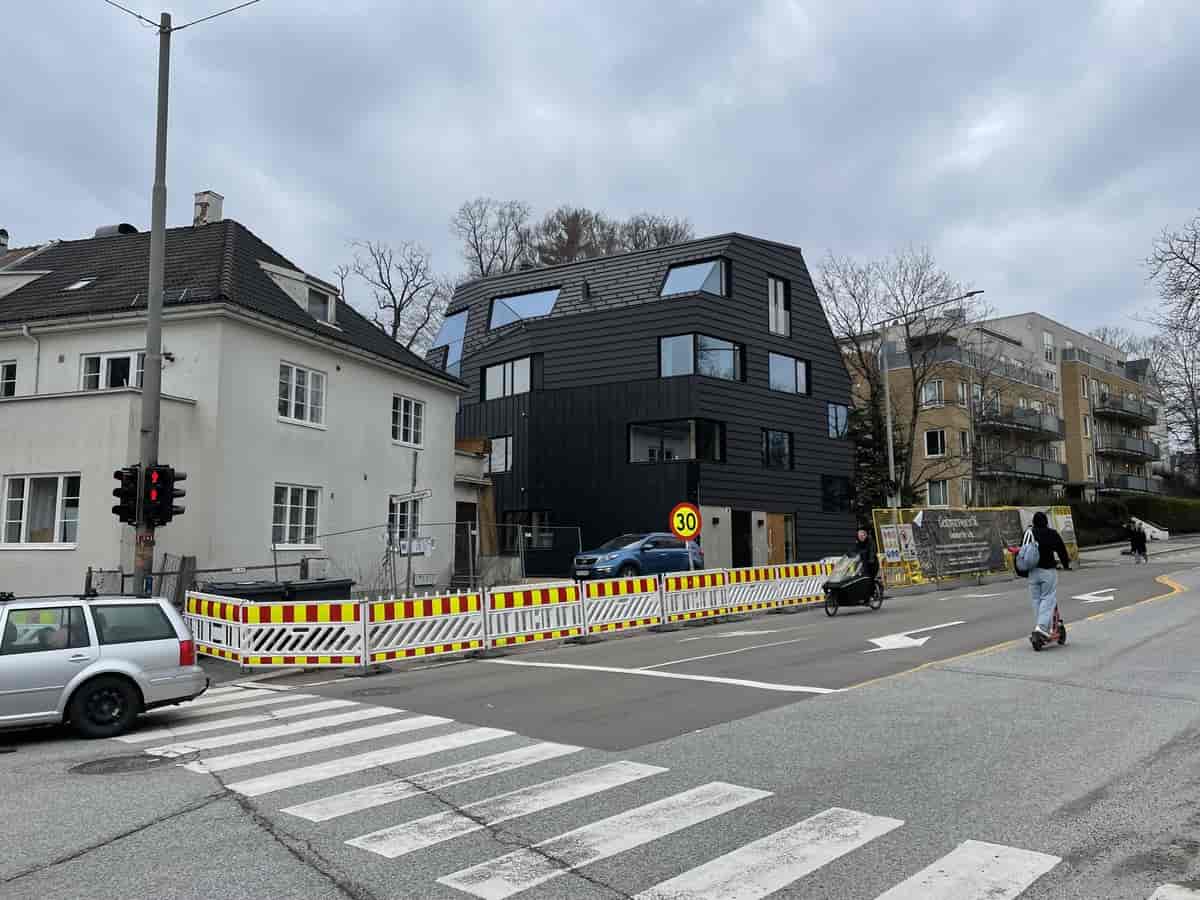 Byvilla i Geitmyrsvegen i Oslo har fått mye kritikk fra Arkitekturopprøret