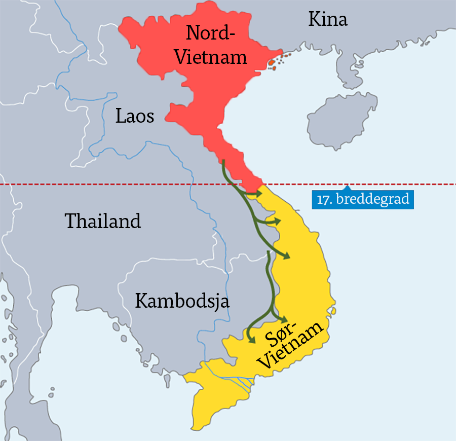 Nord- og Sør-Vietnam