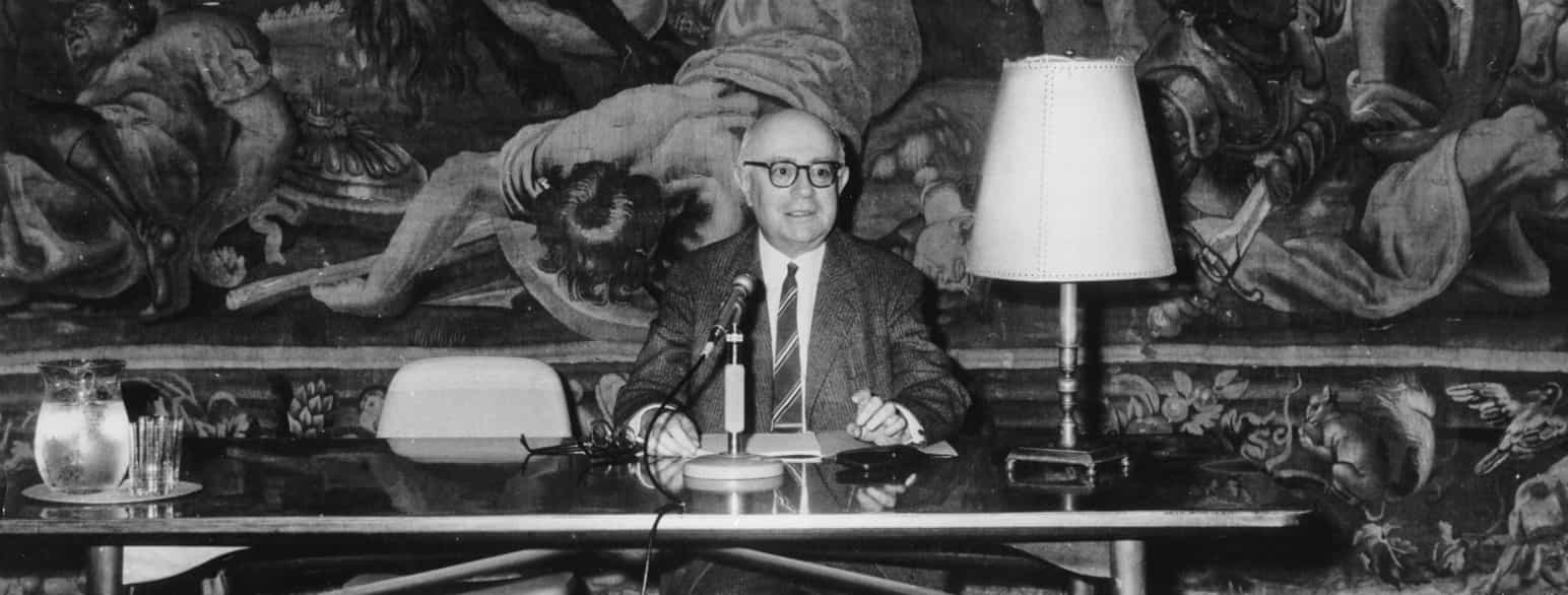 Theodor W. Adorno, Goethe-instituttet, Roma, 1960