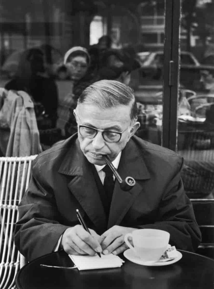 Jean-Paul Sartre, ca. 1960