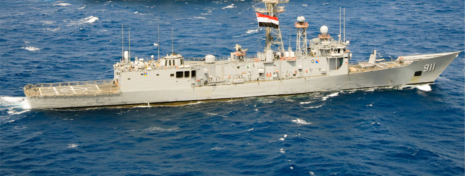 Den egyptiske marinens fregatt Alexandria
