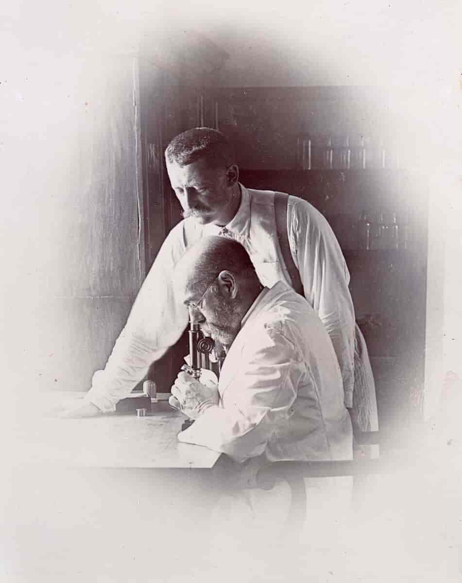 Robert Koch og Richard Pfeiffer
