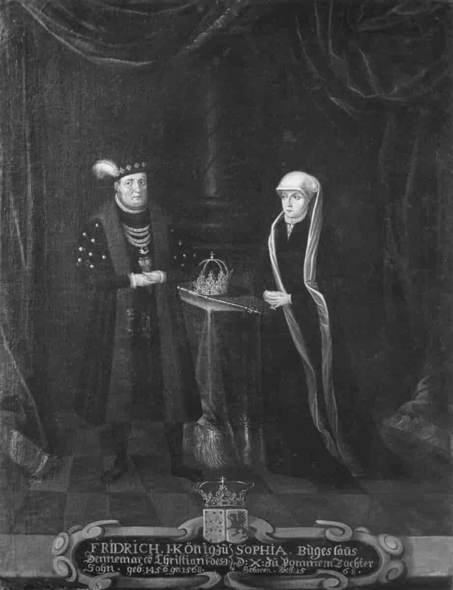 Frederik 1. og Sofie