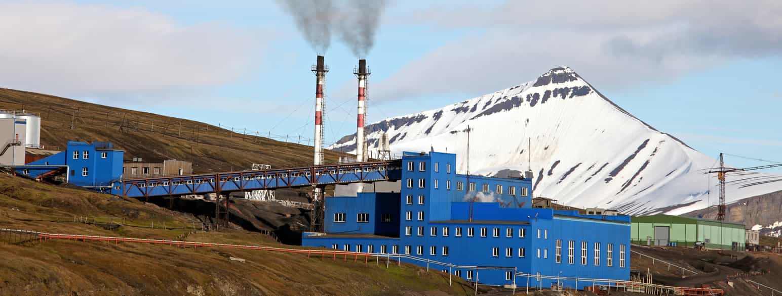 Kullgruve på Svalbard