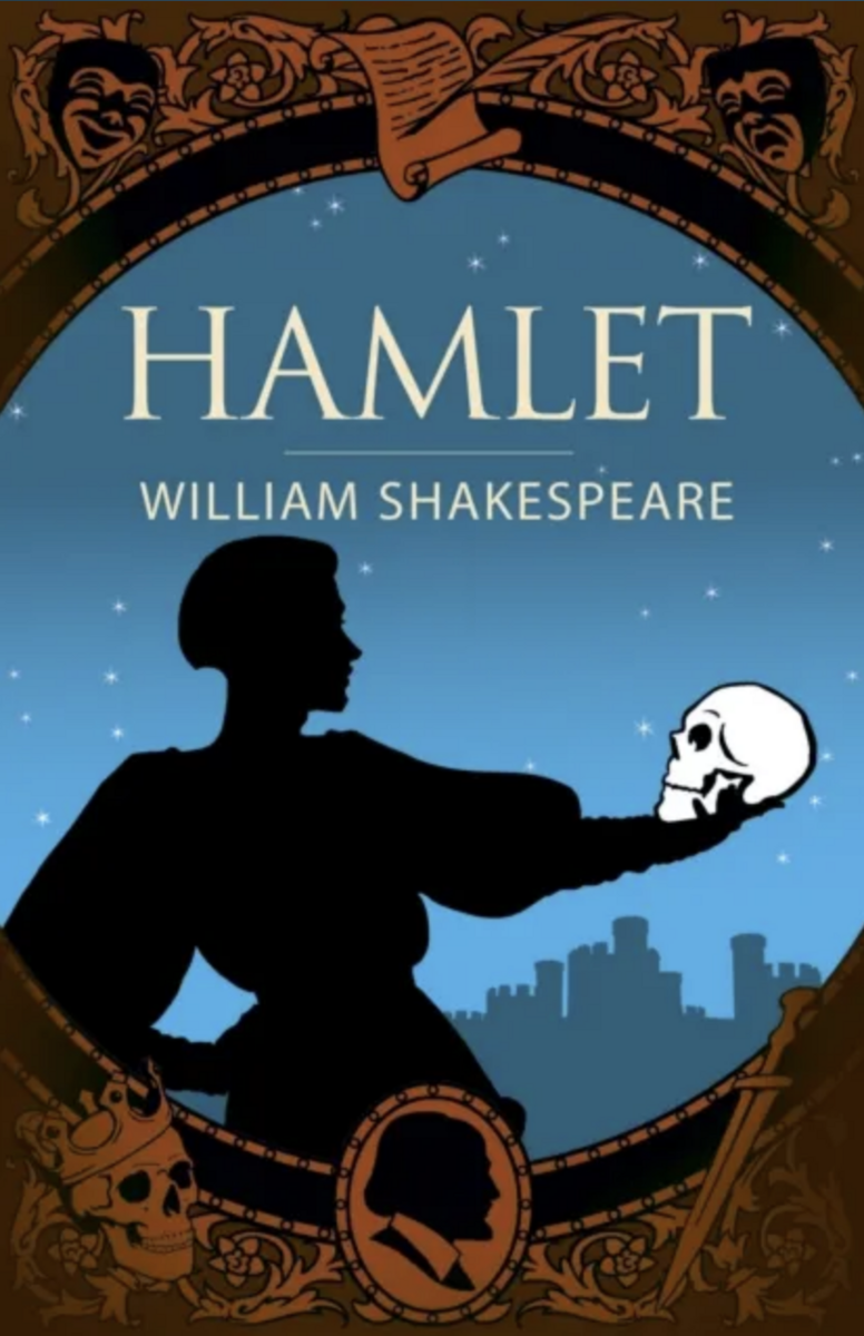Foto, bokomslag av Hamlet.