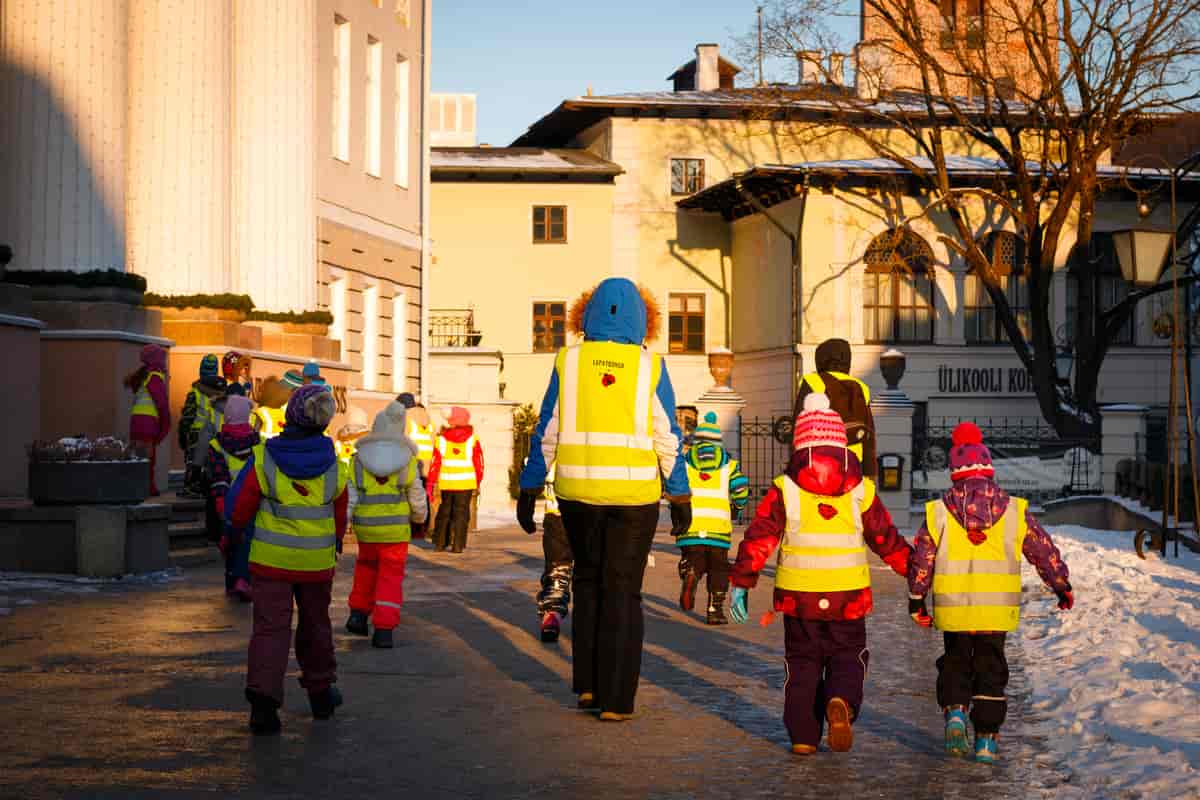 Barnehage på tur i Tartu (2017)
