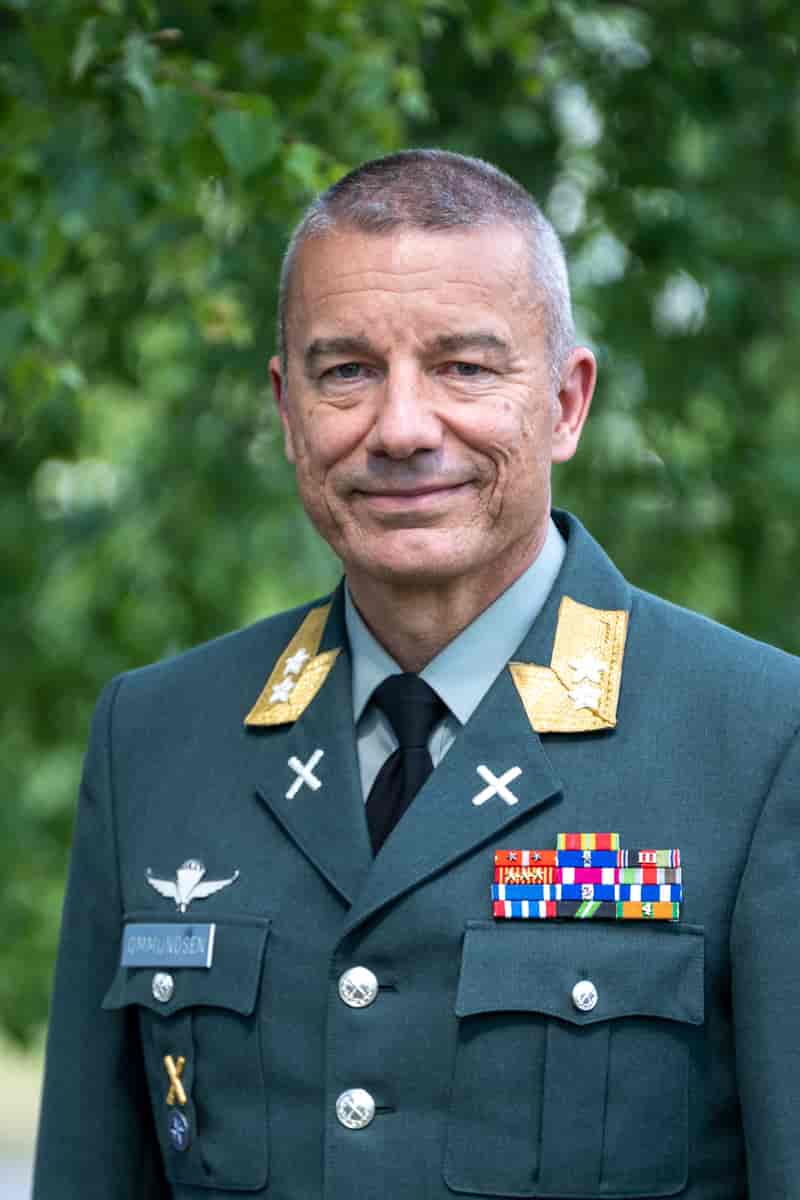 Sjef Heimevernet, generalmajor Frode Ommundsen.