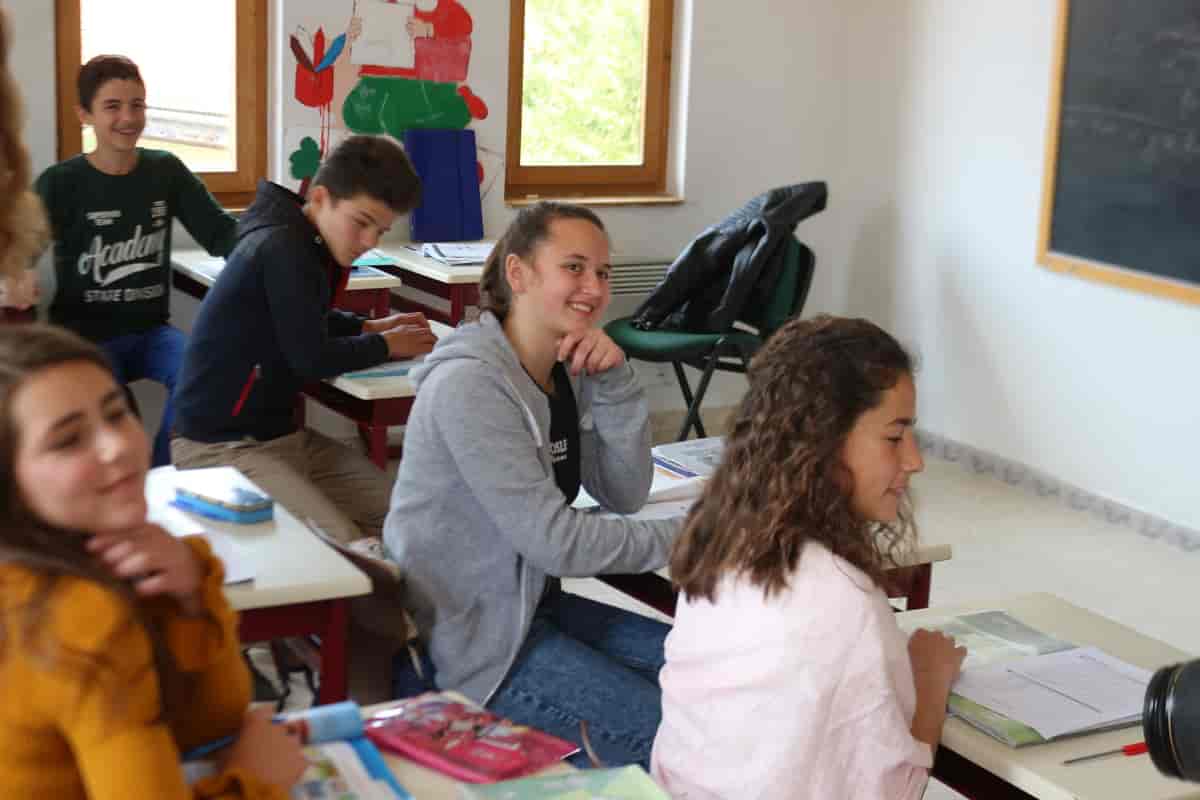 Skoletime i Sauk ved Tirana (2019)
