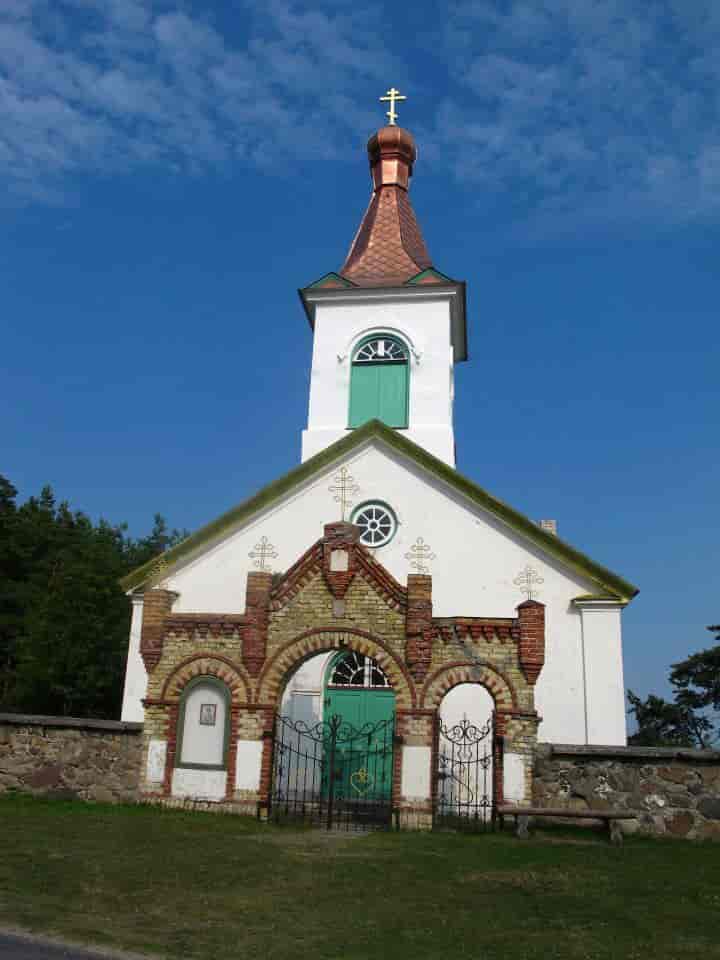 Den ortodokse kirken på Kihnu