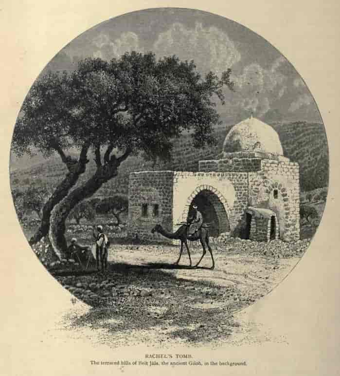 Stikk fra samlingen Picturesque Palestine, Sinai and Egypt. New York 1883.