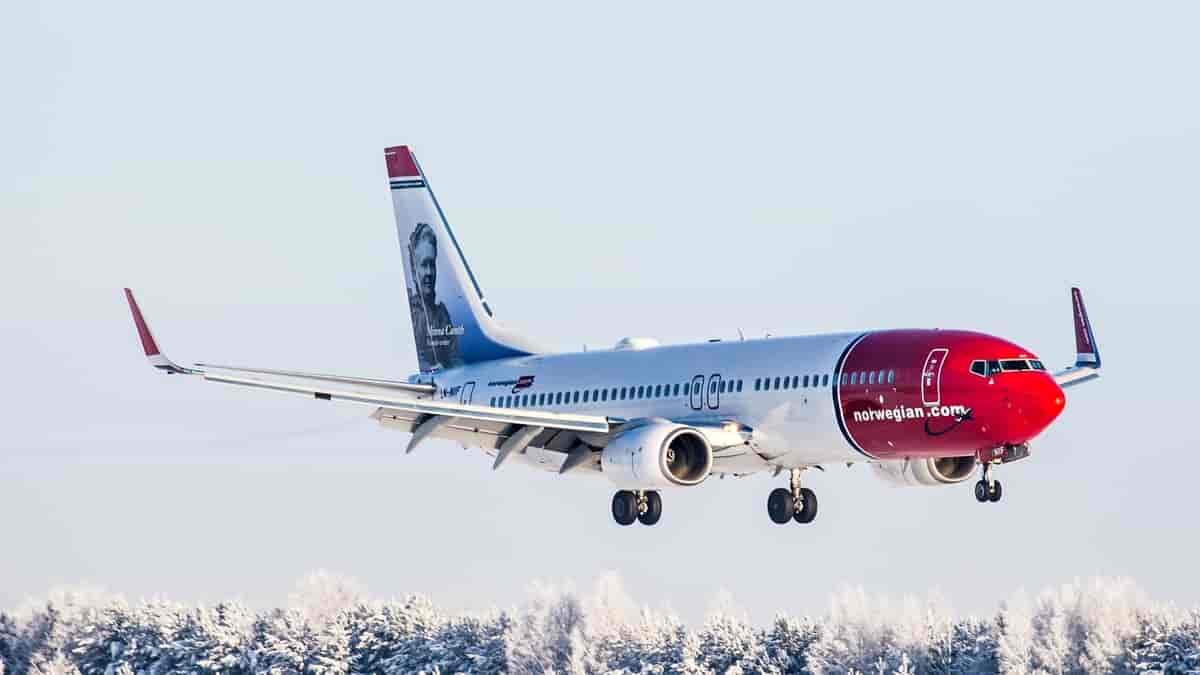 Norwegian's Boeing 737-800 fly