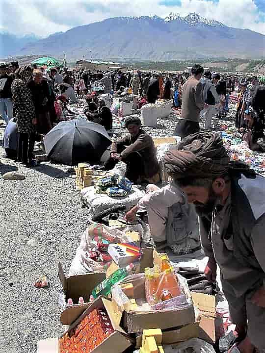 Det afghanske markedet i Ishkashim