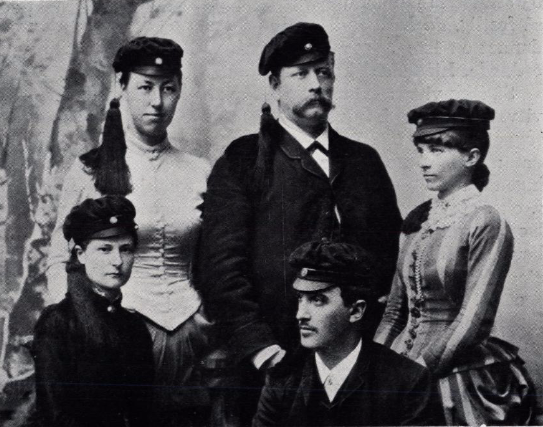 Kvinnelige studenter 1886
