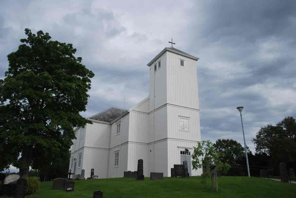 Malvik kirke fra 1846