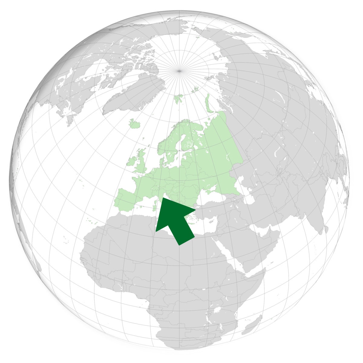 plassering av San Marino på jordkloden. Kart