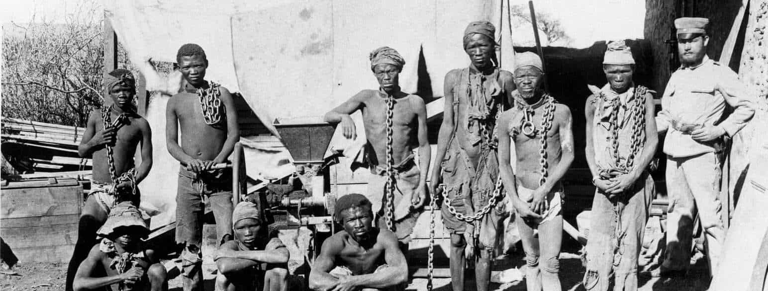 Herero-fanger under folkemordet