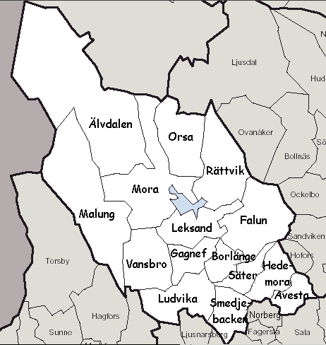 Dalarna kommuner