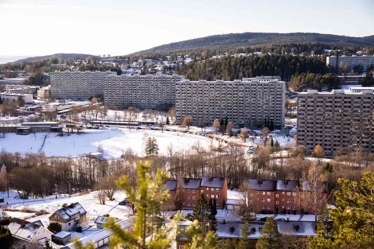 Ammerudlia Borettslag, Ammerudhellinga og Ammerudgrenda, boliger Oslo