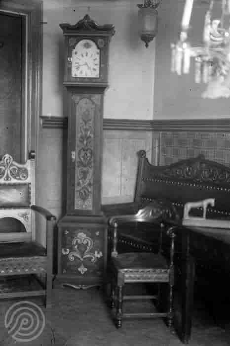 Interiør fra Kaffistova i Harstad, 1910–1920