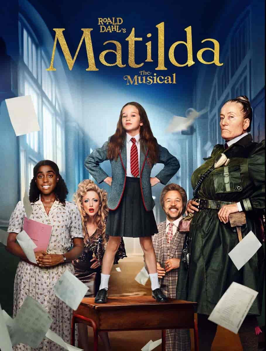 Foto av filmplakaten til Matilda.