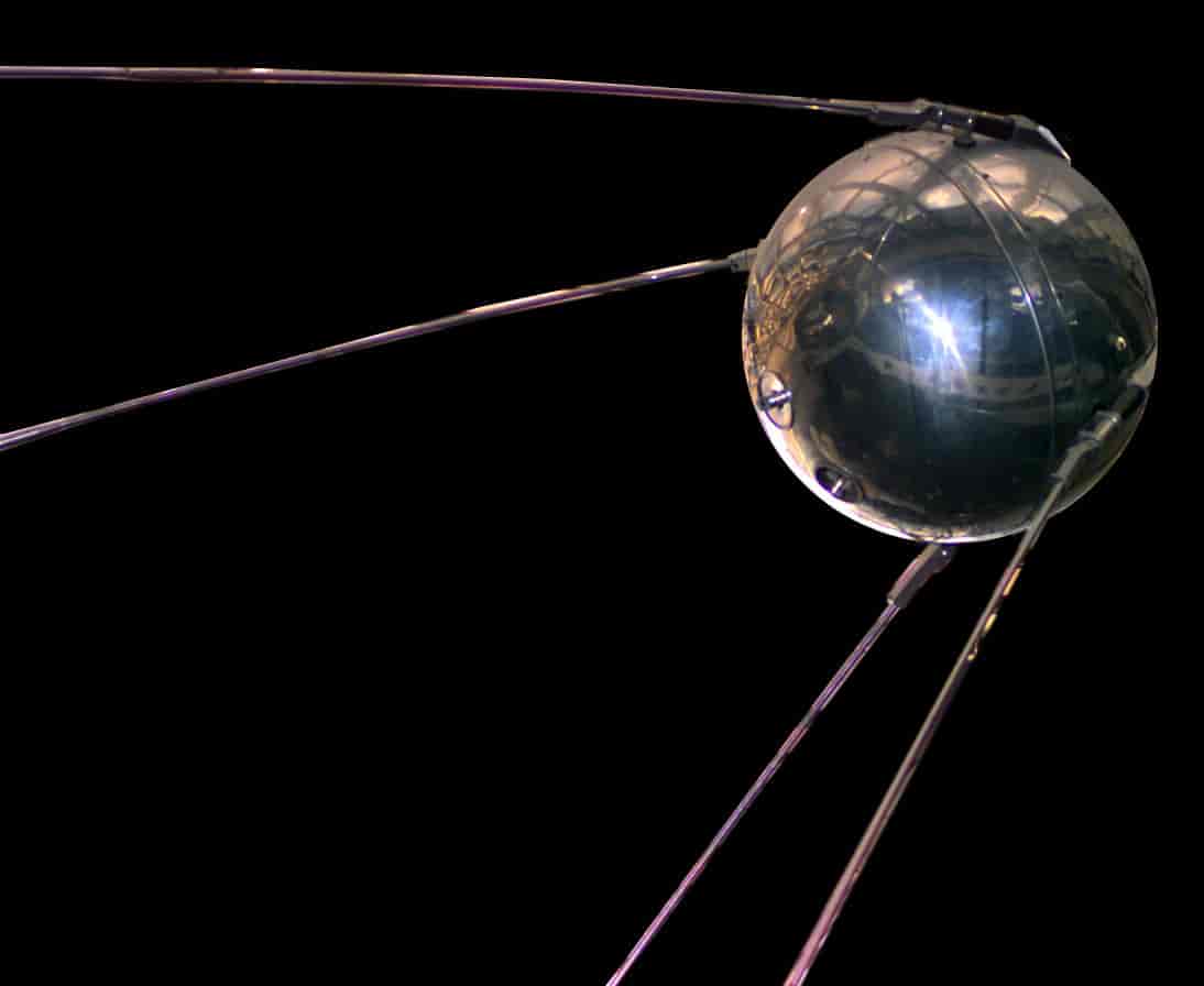 Foto av Sputnik 1.