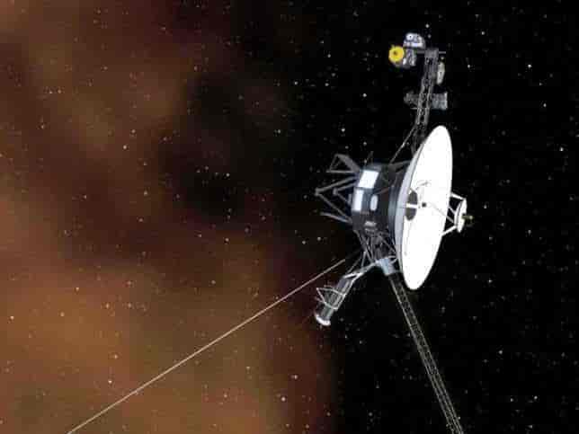 Foto av Voyager 1.